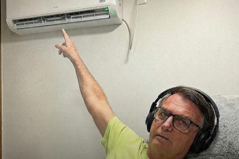 Defesa de Bolsonaro pede correção de ruído de ar-condicionado em local de custódia.
