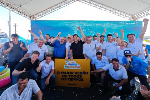 Maior festival gratuito do Brasil: governador Ratinho Junior lança Verão Maior Paraná 2026