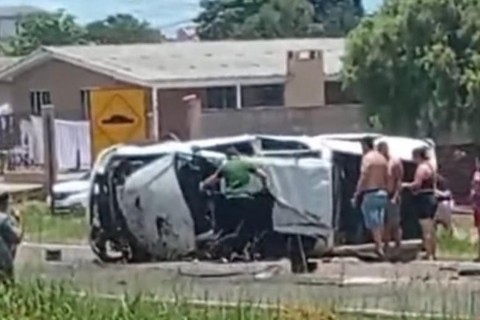 Grave acidente com morte é registrado na PR-170, em Guarapuava