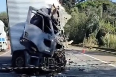 Acidente  na  BR-277  em  Candói  resulta na morte de caminhoneiro